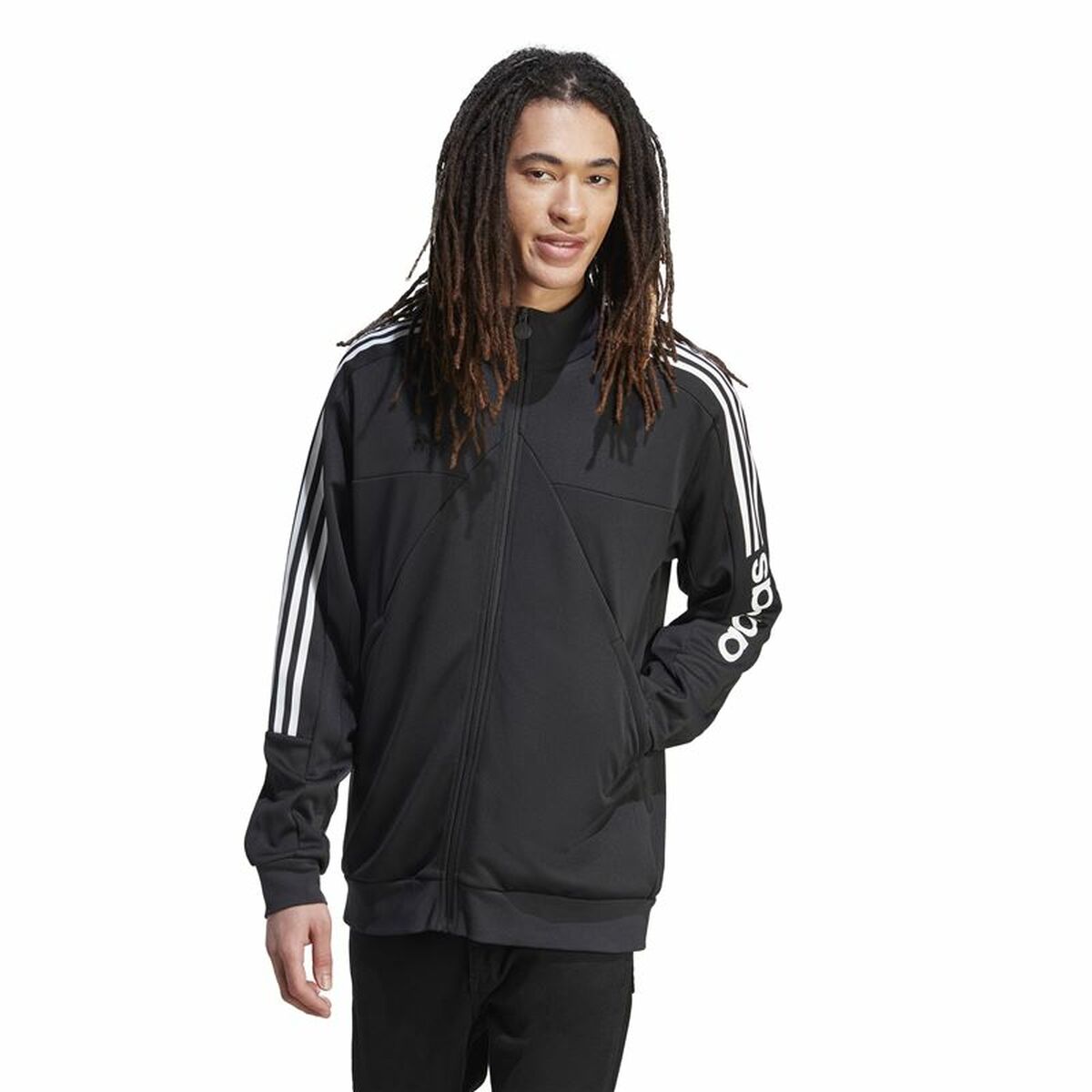 Men's Adidas Sports Jacket - Tiro Wm Tt Black Training Jacket