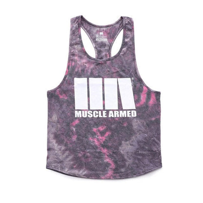 Gyms Fitness Workout Singlet Sling Vest Men Bodybuilding Tank Top Camouflage sleeveless Shirt Boy Summer Brand gym clothing-8