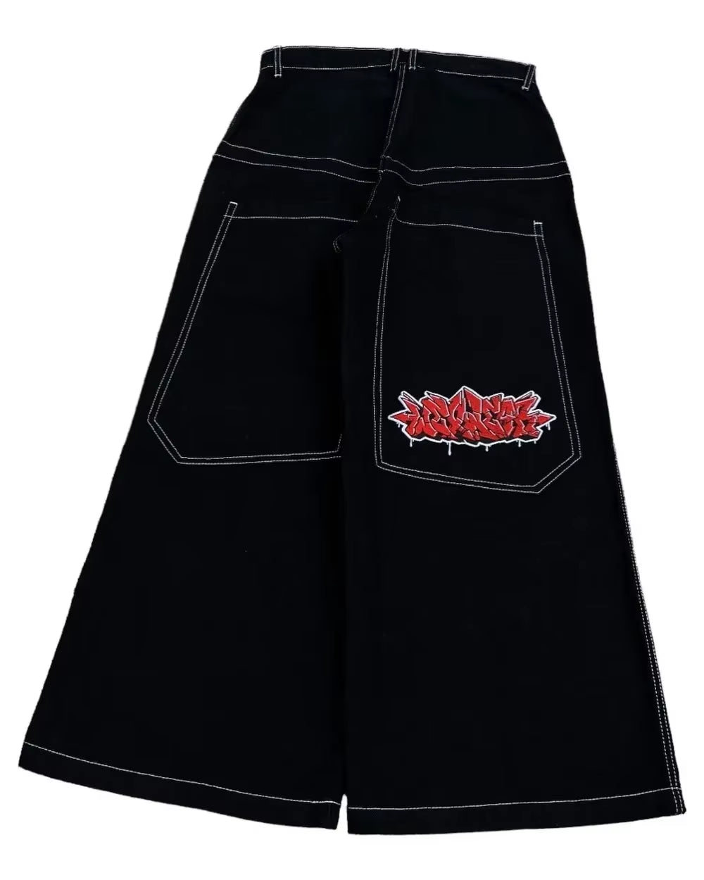 Y2K Baggy Jeans Men Harajuku 2000S Vintage Embroidered High Quality Jeans New Hip Hop Streetwear Men Women Casual Wide Leg Jeans